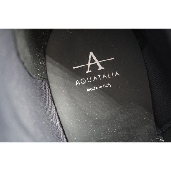 New Aquatalia Leather Snakeskin Animal Print Ankle Boots, Size 9.5, Stylish - Picture 12 of 12